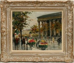La Madeleine Paris by Duval, Charles Allen