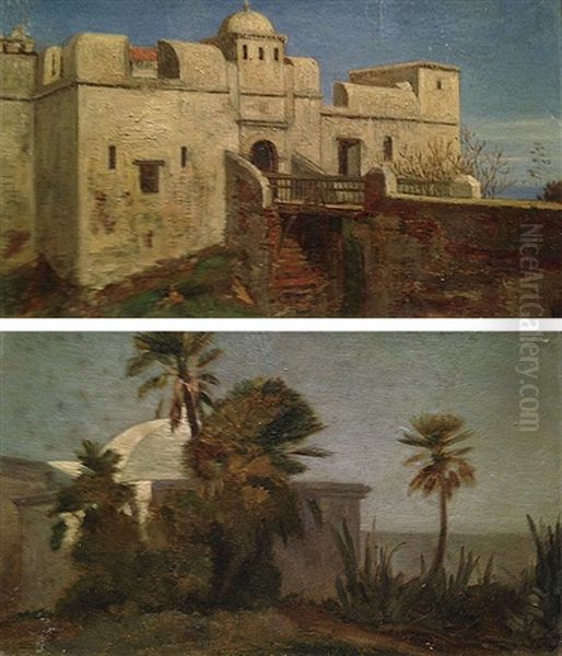 Vues D'afrique Du Nord (pair) - view 1