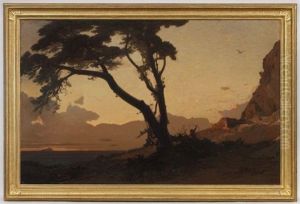 La Chasse Au Faucon, Coucher De Soleil La Chasse Au Faucon, Coucher De Soleil