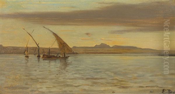 Barques Sur Le Nil - view 1