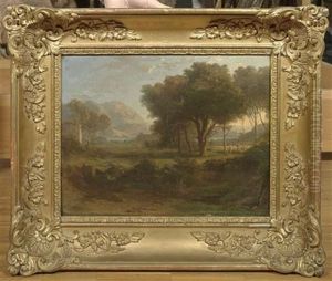 Oberitalienische Landschaft by Etienne Duval