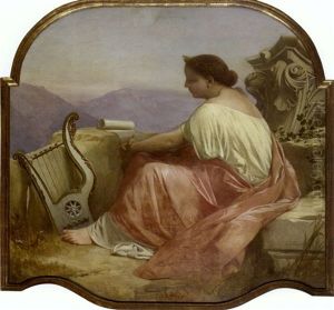 Allegories De La Musique (pair) by John Duval