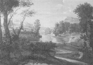 Sudliche Flusslandschaft by Francois Duval