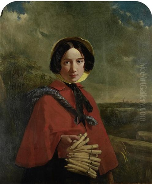The Artist's Daughter As A Peg Girl - view 1