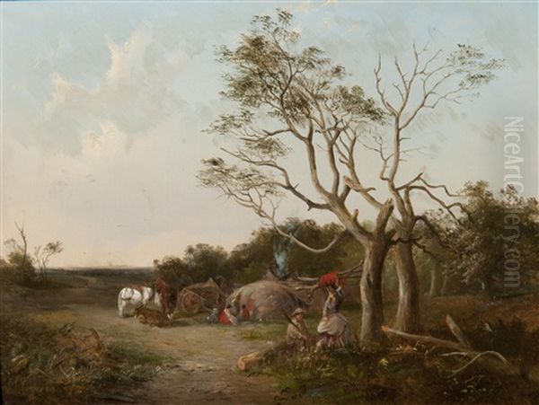 Gypsy Encampment - view 1
