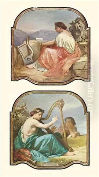 Allegories Of Music (pair) - view 1