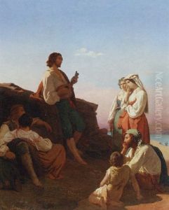 The Evening Ballad by Jules Alexandre Duval-Lecamus