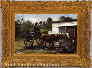 A Southern Ox Cart by Elizabeth Boott Duveneck