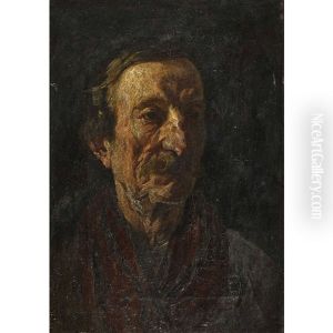 Bildnis Eines Alteren Herren by Frank Duveneck