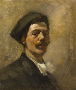 Portrait Of A William Merritt Chase Portrait Of A William Merritt Chase