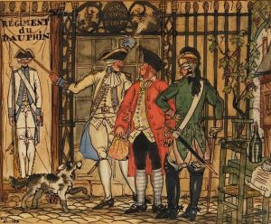 Regiment Du Dauphin by Guy Arnoux