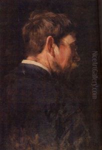 Portrait Of Robert Blum by Frank Duveneck