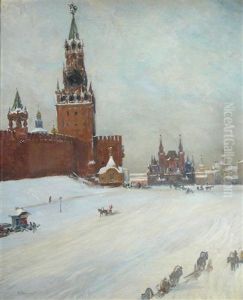 Red Square In Winter Red Square In Winter