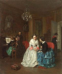 Confidences by Duverger, Theophile Emmanuel