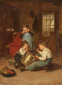 The Little Drummer by Duverger, Theophile Emmanuel