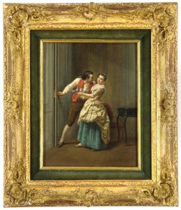 Versuchung - Flirt Mit Einer Dienerin by Duverger, Theophile Emmanuel