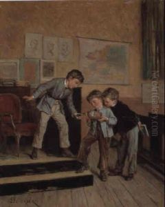 La Farce Des Ecoliers by Duverger, Theophile Emmanuel