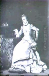 Young Lady Reading A Letter