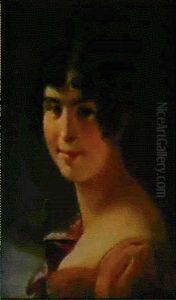 Portrait De Adele Foucher Portrait De Adele Foucher