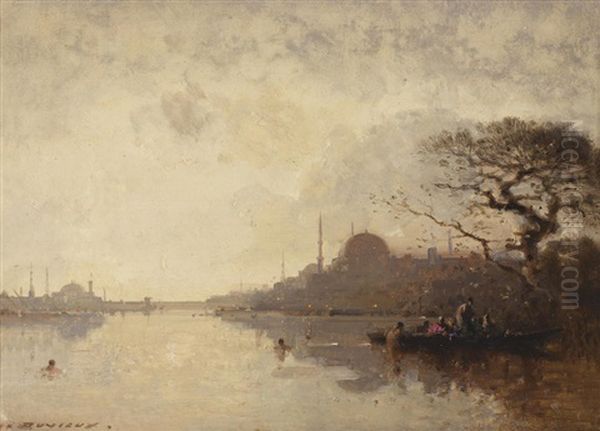 A View Of The Bosphorus With Hagia Sophia, Constantinople - view 1