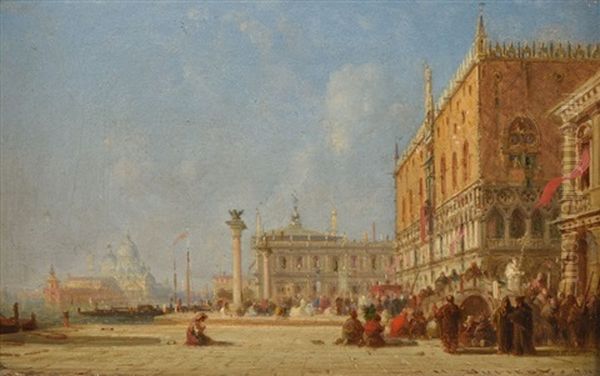 Procession Sur La Place Saint-marc A Venise - view 1