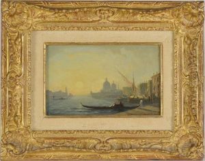 Venise, Riva Degli Schiavoni, La Salute Et San Giorgio Maggiore Venise, Riva Degli Schiavoni, La Salute Et San Giorgio Maggiore