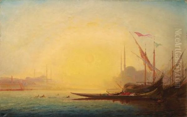 Bateaux Sur Le Bosphore - view 1