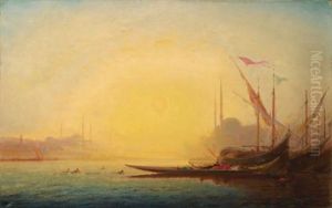 Bateaux Sur Le Bosphore