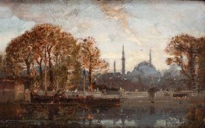Vue Du Bosphore, Constantinople