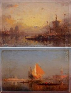 Venise Au Crepuscule (+ Another; Pair)