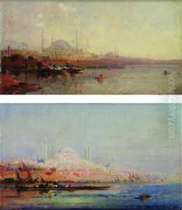 Istanbul (+ Another; 2 Works) by Henri Duvieux
