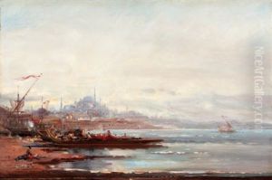 Vue D'istambul by Henri Duvieux