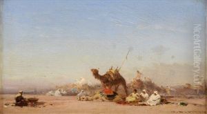 Rastende Karawane by Henri Duvieux