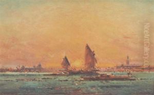 Venedig In Sonnenuntergang Venedig In Sonnenuntergang