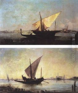 View On The Bosphorus by Henri Duvieux