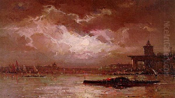 Clair De Lune Sur La Lagune - view 1