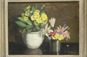 Voorjaarsbloemen by Alida Margaretha Arntzenius Doorman