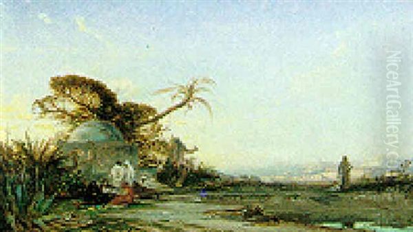 Resting Outside Constantinople - view 1