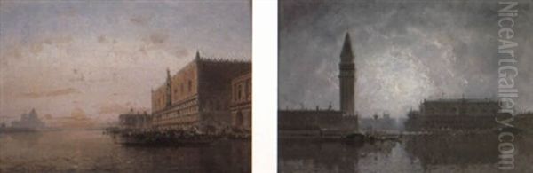 View Of Venice At Sunrise - view 1