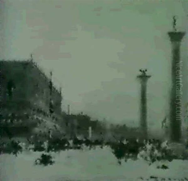 The Bacino With The Doge's Palace, Venice - view 1