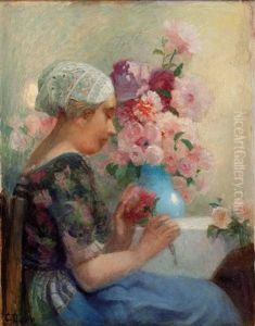 Blumenmadchen by Carl Duxa