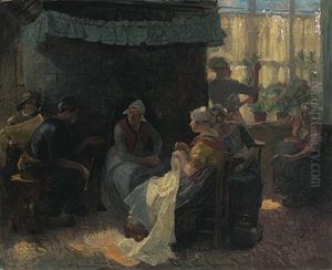 Interieur Einer Hollandischen Stube