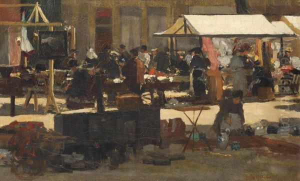Market Day, The Hague - view 1
