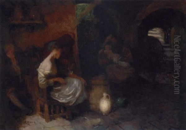 Figures In An Interior - view 1