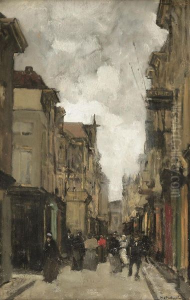 Strolling In The Spuistraat, The Hague - view 1