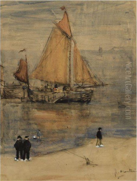 The Return Of The Fishing Boats - view 1