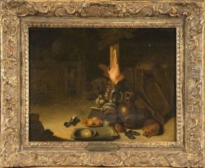 Nature Morte A La Viande Et Aux Fruits Dans La Grange Nature Morte A La Viande Et Aux Fruits Dans La Grange