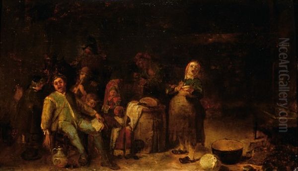 A Peasant Family Making Music - view 1