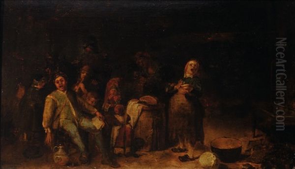 A Peasant Family Playing Music - view 1