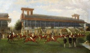 Auteuil, Avant La Course by Geo Arnull